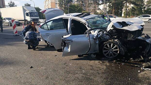 На юго-востоке Москвы в ДТП пострадали три человека