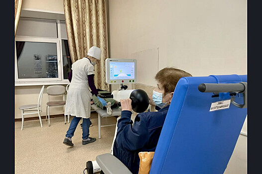 Свыше 180 единиц нового оборудования: больницу № 34 оснастили современной техникой для медицинской реабилитации