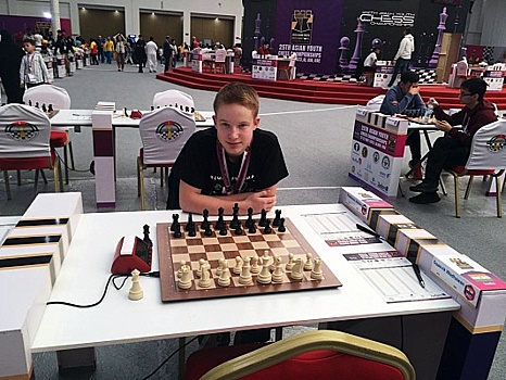 Свердловский школьник одержал сенсационную победу на первенстве Азии по шахматам