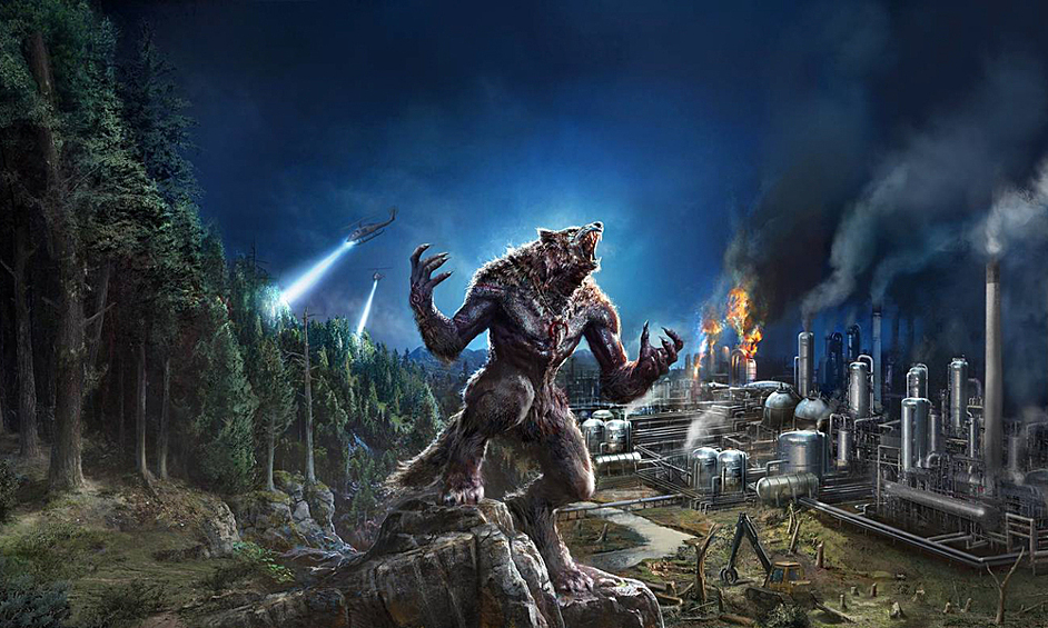 На третьем — Werewolf: The Apocalypse — Earthblood