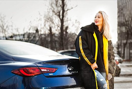 «Скромное»авто Насти Ивлеевой