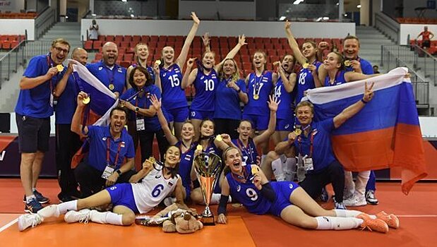 Волейболистки калининградского «Локомотива» завоевали золото первенства Европы