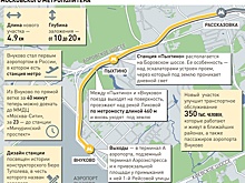 Первое в России метро в аэропорту открыли в Москве
