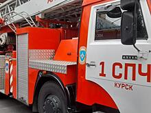 В Курском районе сгорел дачный дом