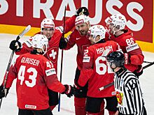 Швейцария — Дания — 7:0, видео, голы, обзор полуфинала чемпионата мира по хоккею 2025, кто сыграет в финале, подробности