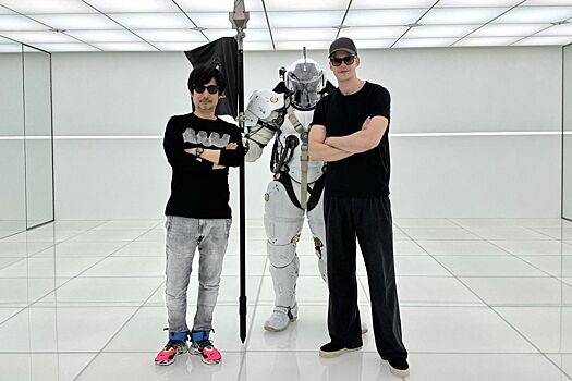 Звезда «Оно» Билл Скарсгард посетил офис Хидео Кодзимы, создателя Death Stranding