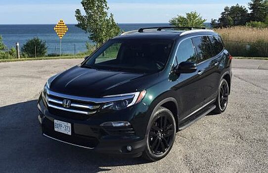 Обновленый Honda Pilot получил топовую версию Pilot Black Edition