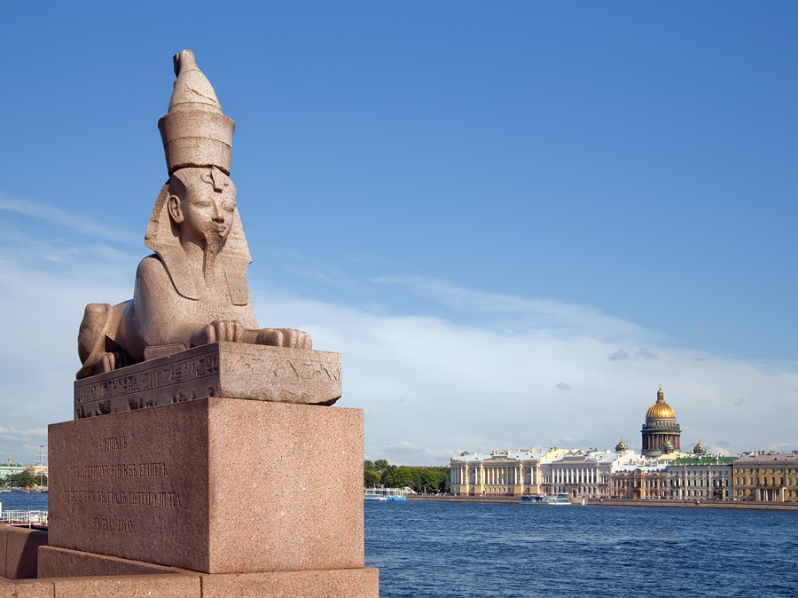 Сфинксы, Санкт-Петербург, Россия, Европа