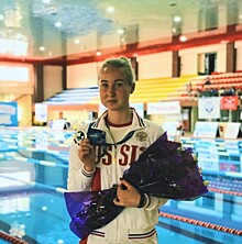Ярославская спортсменка Евгения Козырева установила рекорд России на чемпионате Европы по подводному спорту (апноэ)
