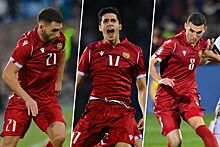 Новое поколение сборной Армении по футболу: Сперцян, Тикнизян, Арутюнян, Адамян, Селараян, Балекян, Ранос, Иву