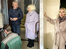 Качество ремонта подъезда корпуса 302А проверили муниципальные депутаты