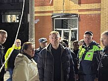 Юрий Слюсарь побывал на месте падения обломков сбитого вражеского БПЛА в Батайске