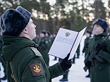 Курсанты учебного батальона младших специалистов Военной академии МТО приведены к Военной присяге
