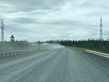 Колеса целы: Артюхов позитивно оценил «проблемную» дорогу Салехард – Надым. ВИДЕО