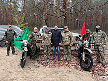 Глава г.о. Котельники Михаил Соболев доставил в ЛНР мотоциклы и иную технику для участников СВО