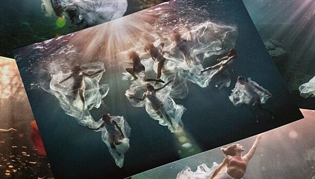 Девушки под водой на потрясающих снимках фотографа-фридайвера Лекси Лайн