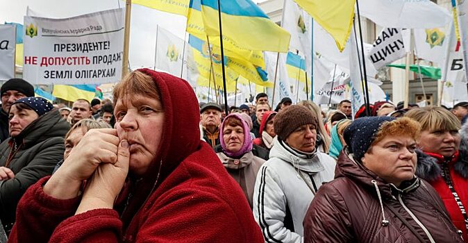 Экс-глава Нацбанка Украины уверен, что Киев хочет продавить земельную реформу