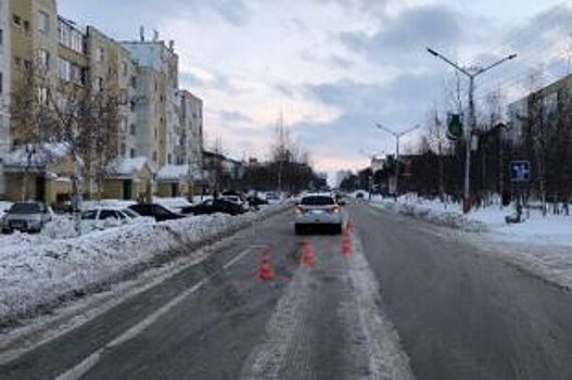 В Когалыме сбили школьника, перебегавшего дорогу