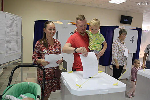 Три четверти москвичей, пришедших на выборы, проголосовали за Сергея Собянина