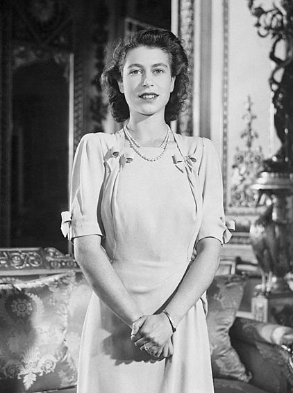 Принцесса Елизавета в 1947 году