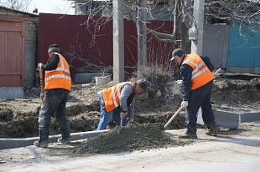 В Волгограде начали ремонтировать улицу Кубинскую