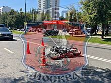 Установлена личность мотоциклиста, погибшего на юге Москвы