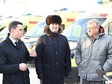          Кировским медикам передали 20 дополнительных машин скорой помощи       