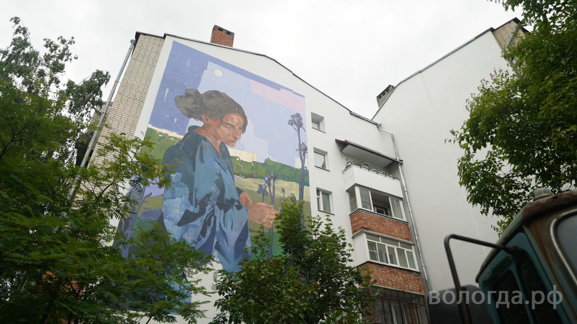Жители города оценили работы райтеров фестиваля «Палисад» на зданиях Вологды