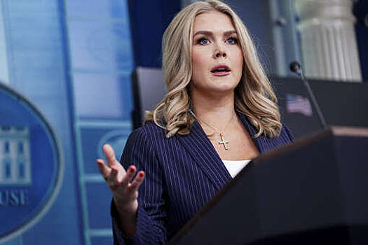 Пресс-секретарь Левитт ушла от ответа на вопрос о третьем сроке Трампа