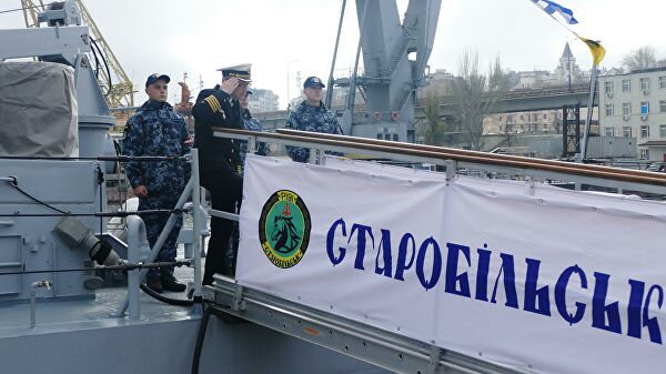 Украина начинает военно-морские учения в Чёрном море
