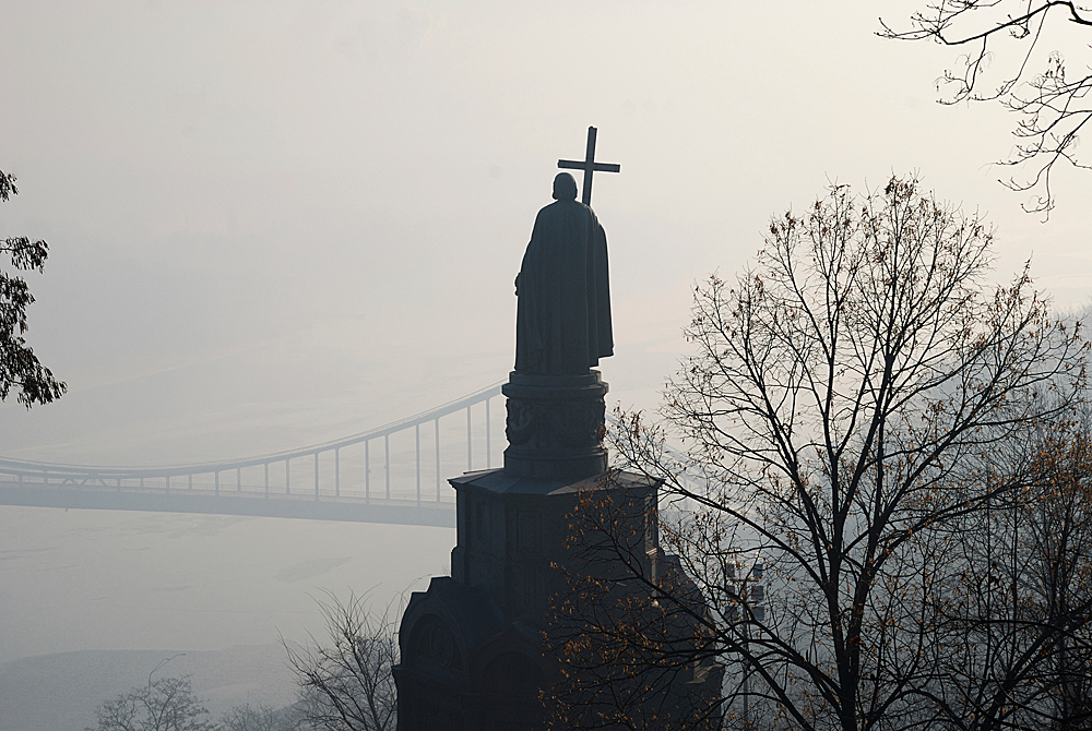 Памятник князю Владимиру, Киев, Украина, Европа