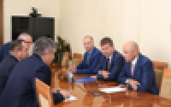 Игорь Артамонов и Абдула Магомедов обсудили развитие сотрудничества Липецкой области и Чеченской республики