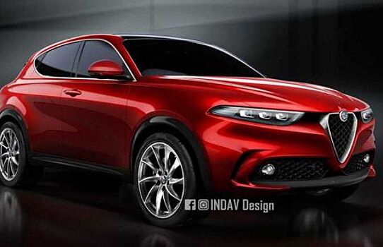 Alfa Romeo Tonale 2020 показали на рендере