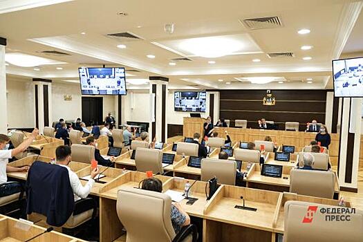 Екатеринбургские депутаты поспорили из-за кандидатов в общественную палату