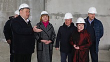 С опережением графика строят новую школу на 1224 места в Вологде