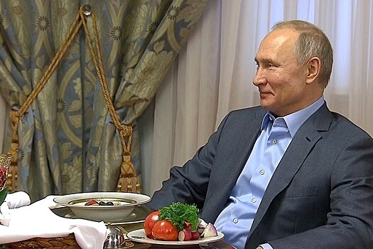 Видео обеда Путина и Лукашенко появилось в Сети