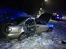 Человек пострадал в одиночном ДТП на Ильинском шоссе под Новокузнецком