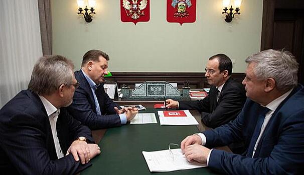 Спикер ЗСК и глава «Девелопмент-Юг» обсудили перспективы строительной отрасли