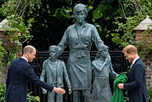 Принцы Уильям и Гарри открыли памятник принцессе Диане