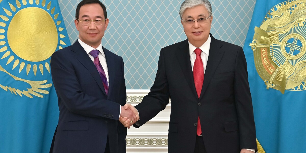 Президент Казахстана и глава Якутии обсудили активизацию межрегионального взаимодействия