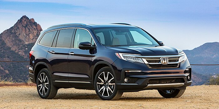 Весной 2019-ого до России доедет модернизированная модель Honda Pilot