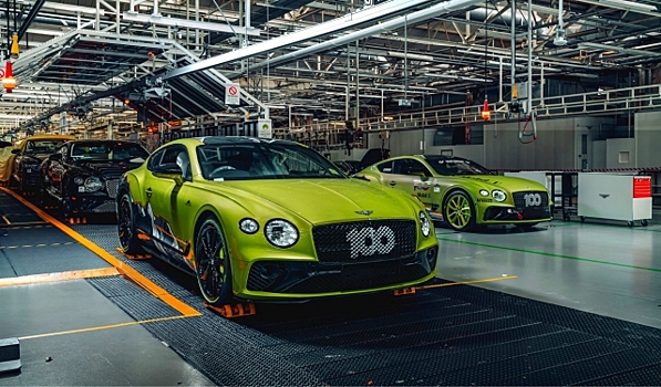 Представлена лимитированная версия Bentley Continental GT