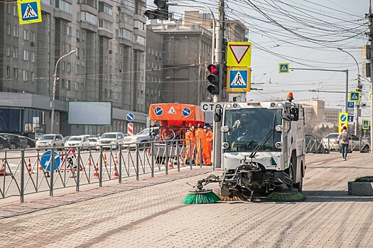 Мэр назвал причины неудовлетворительной уборки улиц в Новосибирске