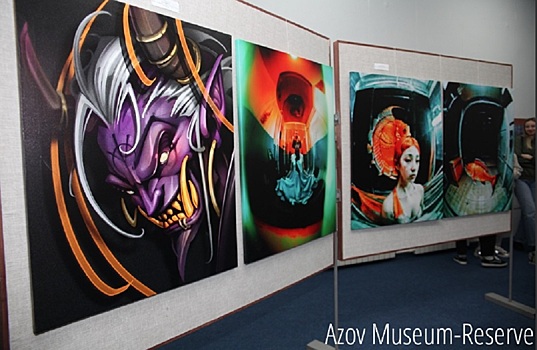 Выставка картин, созданных искусственным интеллектом, открылась в Азове
