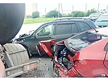 В Патрушева ассенизаторская машина, у которой отказали тормоза, протаранила шесть автомобилей