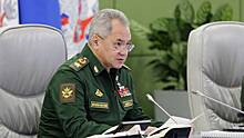 Шойгу сообщил об усилении группировки войск на западных границах России