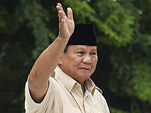 Прабово Субианто лидирует на выборах президента Индонезии после подсчета 44,56% голосов