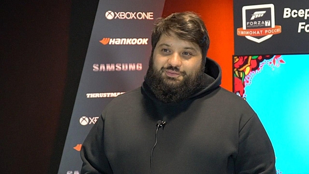 Комик Тамби Масаев поучаствовал в киберспортивном заезде Forza Motorsport 2020