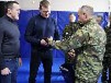 Александр Поветкин и Денис Лебедев посетили УФСИН России по Республике Башкортостан