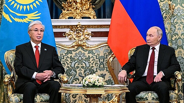 Путин и Токаев подписали декларацию о стратегическом партнерстве